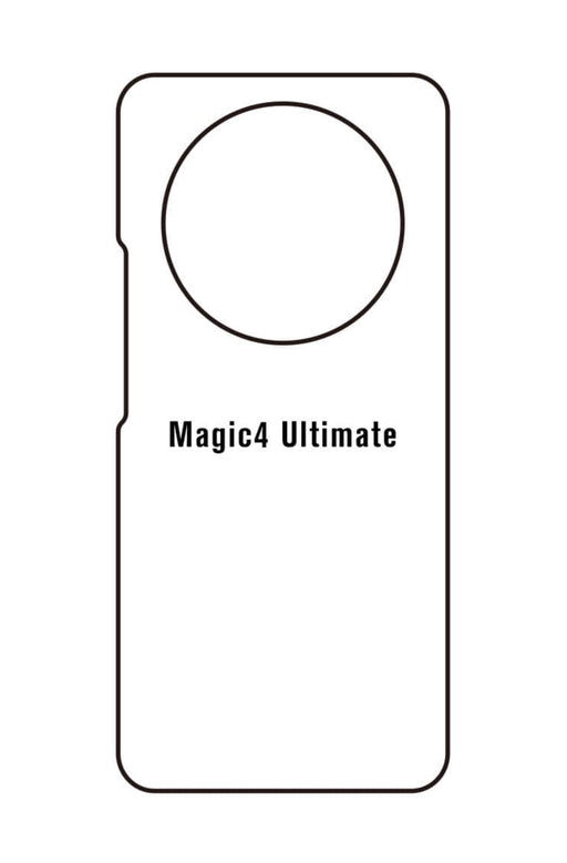Honor Magic 4 Ultimate | Meilleure Protection Pour écran Incurvé (Arrière)