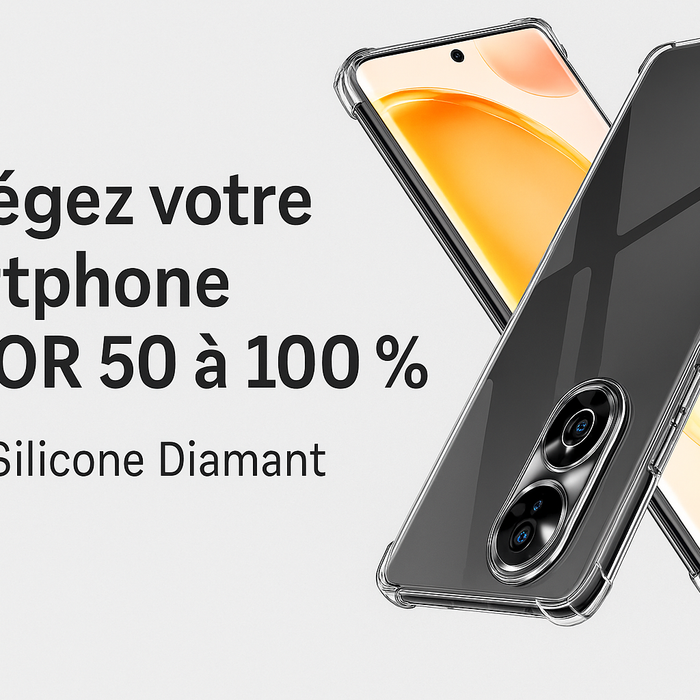 Honor 50 coque silicone diamant