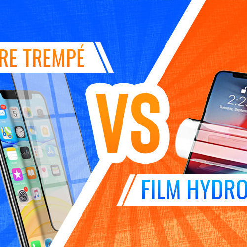 Verre trempé contre film hydrogel