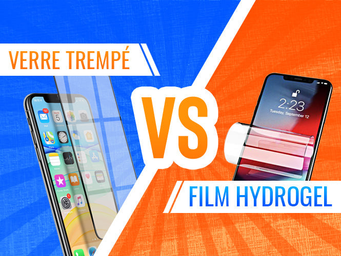 Verre trempé contre film hydrogel