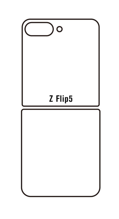 Galaxy Z Flip 5 Meilleure Protection Arrière 