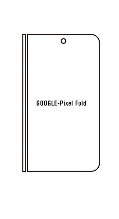 Google Pixel Fold | Meilleure Protection Pour écran (Avant)