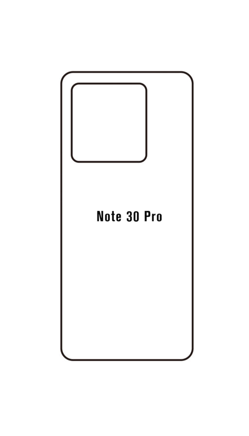 Infinitix Note 30 Pro | Meilleure Protection Pour écran (Arrière)
