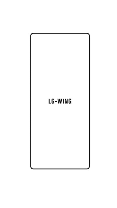 LG Wing 5g | Meilleure Protection Pour écran Incurvé (Avant)