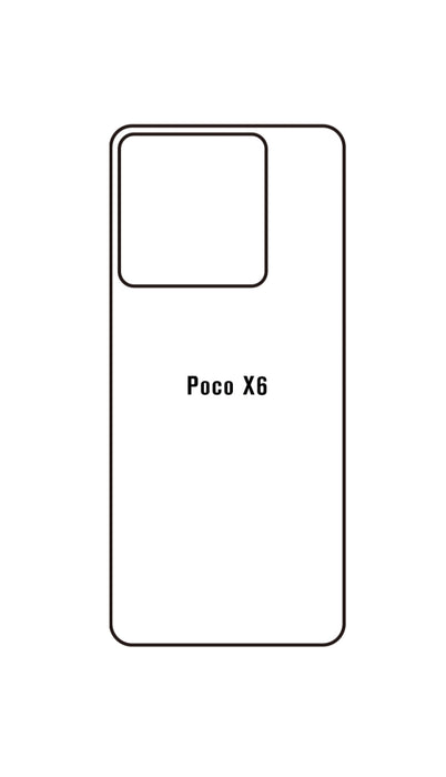 Mi Poco X6 | Meilleure Protection Pour écran (Arrière)