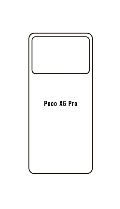 Mi Poco X6 Pro 5G | Meilleure Protection Pour écran (Arrière)