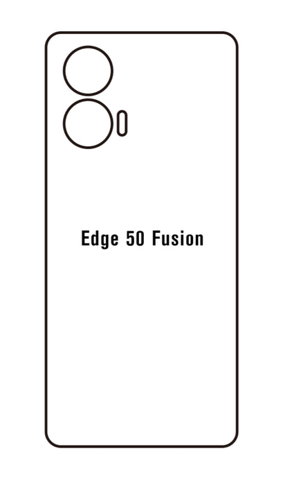 Motorola Edge 50 Fusion| Meilleure Protection Pour écran Incurvé (Arrière)