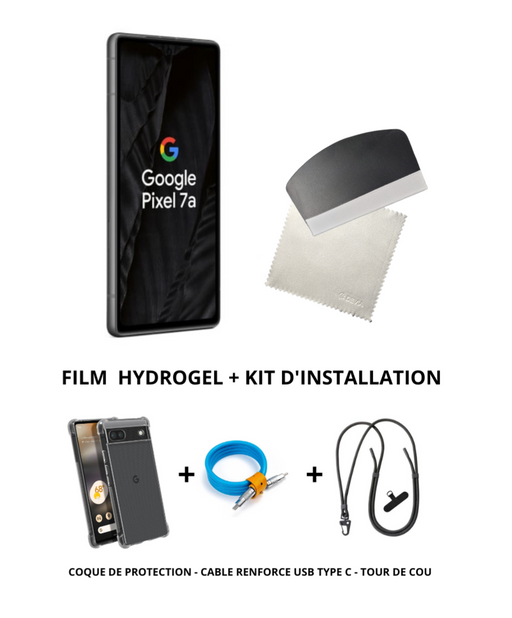 Protection Google Pixel 7a Pack Intégrale