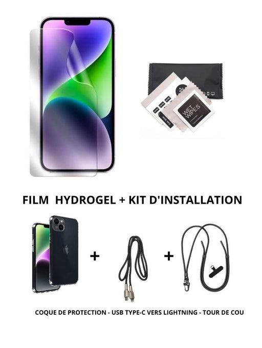 Film De Protection Arrière Mat Pour IPhone 17 Pro - 2 Pièces, Hydrogel TPU Anti-rayures, Texture Carbone, Installation Facile - 10