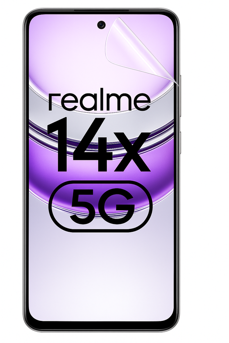Realme 14X  | Mejor Protección de Hidrogel para Pantalla