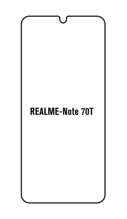 Realme_Note_70T_Meilleure_Protection_avant_Hydrogel