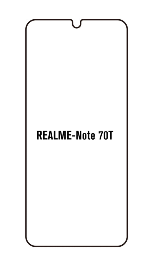 Realme_Note_70T_Meilleure_Protection_avant_Hydrogel