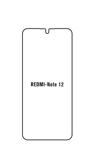 Redmi Note 12 4G Meilleure Protection Pour écran Avant