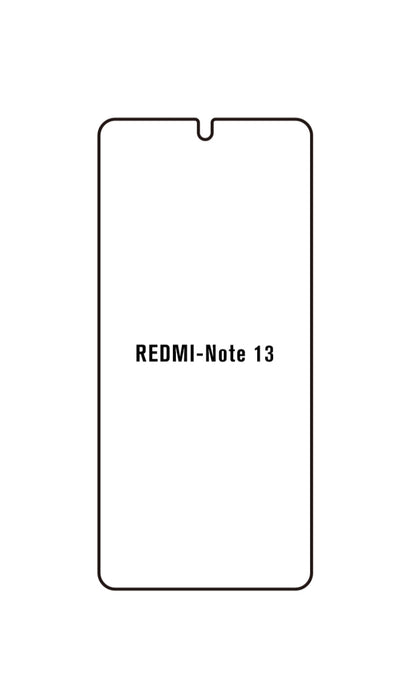 Redmi Note 13 4G Meilleure Protection Pour écran Anti-espion