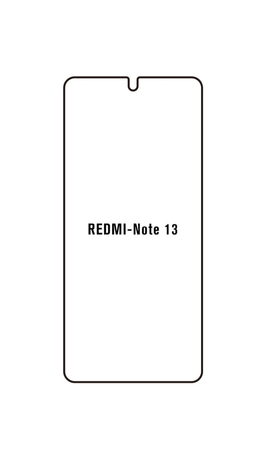 Redmi Note 13 4G Meilleure Protection Pour écran Anti-espion