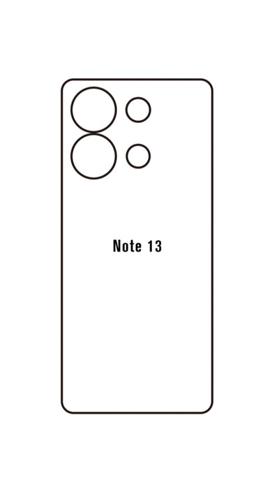 Redmi Note 13 Meilleure Protection Pour écran Arrière