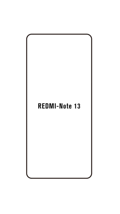 Redmi Note 13 4G Meilleure Protection Pour écran Avant