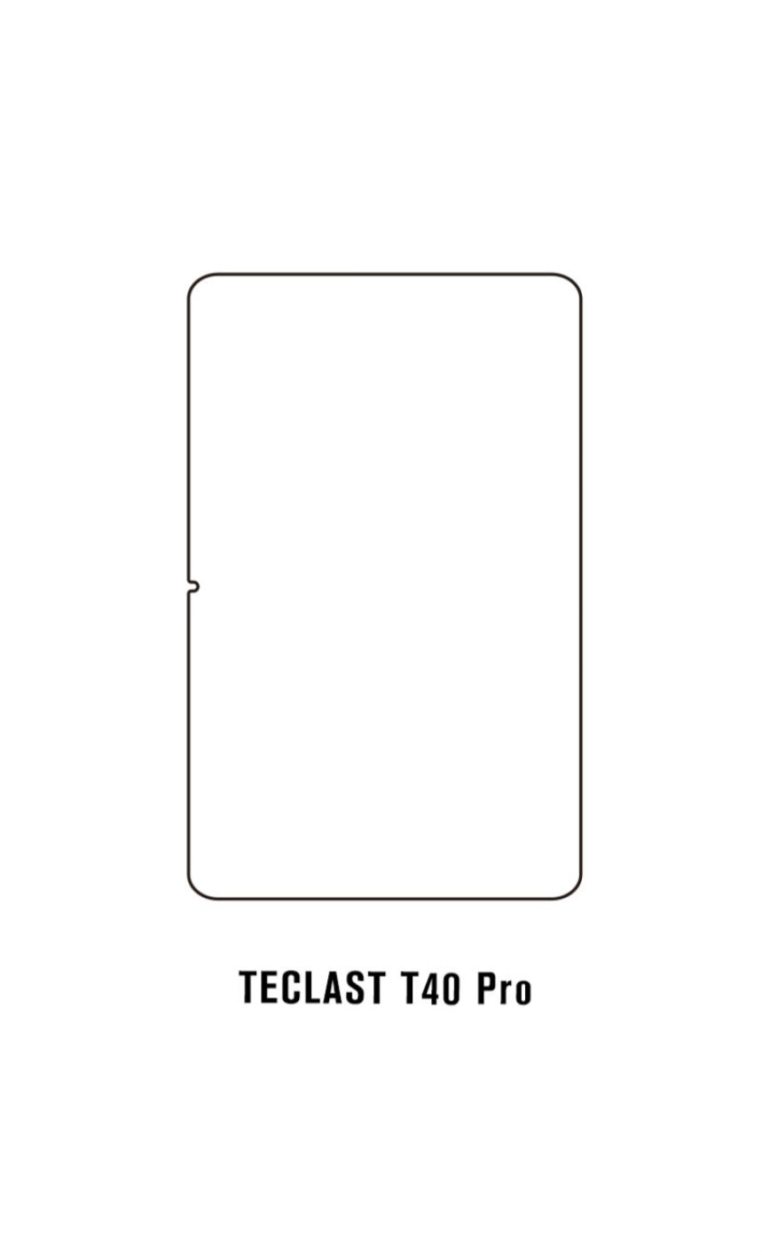 Pack De 2 Protecteurs D'écran Bruni Pour Tablette Teclast M40 - Anti-rayures, Lavable Et Réutilisable