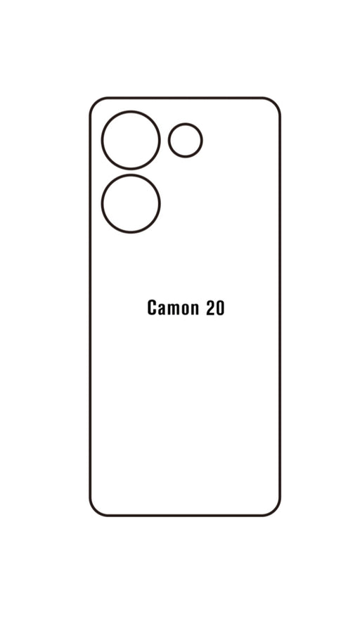Tecno Camon 20 | Meilleure Protection Pour écran (Arrière)