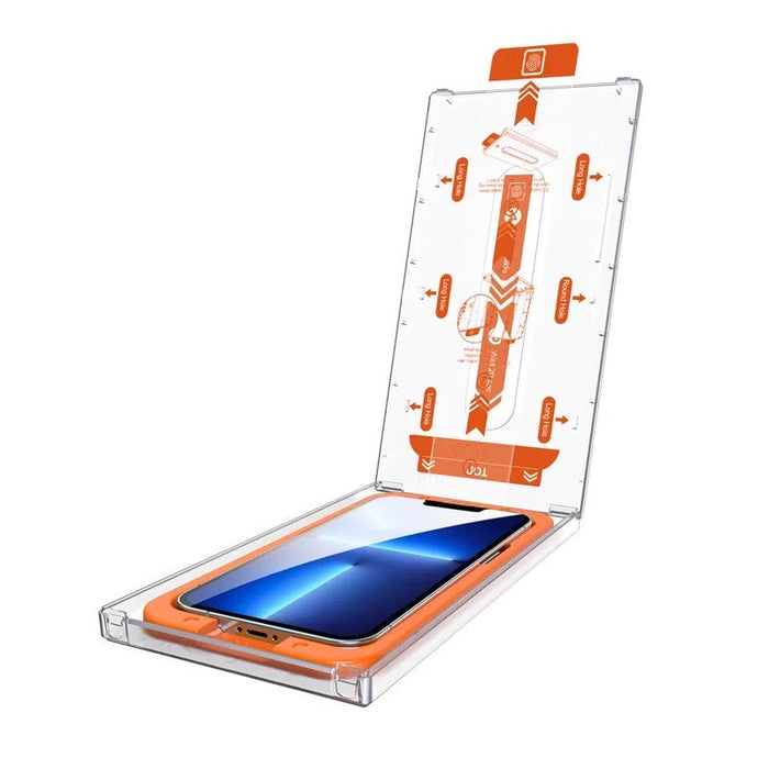 Spigen Glas.tR EZ Fit Verre Trempé compatible avec iPhone 14 Pro Max, 2 Spigen Glas.tR EZ Fit Verre Trempé compatible avec iPhone 14 Pro Max, 2