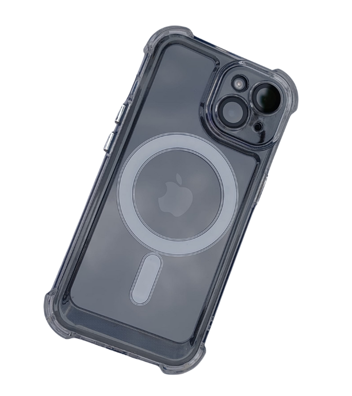 Coque IPhone 15 Magnétique Militaire - Avec Support Intégré - Protection Chocs, Compatible MagSafe - 13