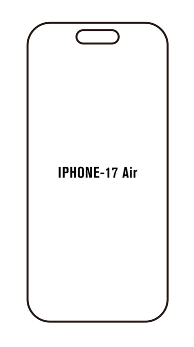 iPhone 17 Air Meilleure Protection Hydrogel  Face Avant  Anti-Espion 