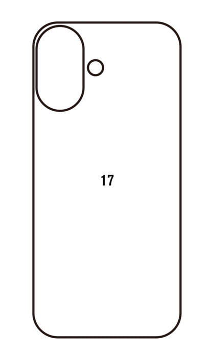 iPhone 17 Meilleure Protection Hydrogel Face Arriere