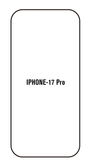 iPhone_17_Pro_Meilleure_Protection_Hydrogel_Face_Avant