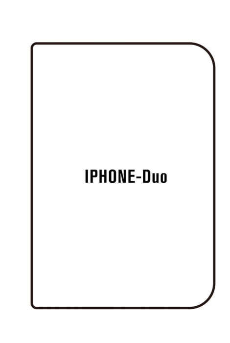 iPhone_Duo_Meilleure_Protection_Hydrogel_Face_Avant