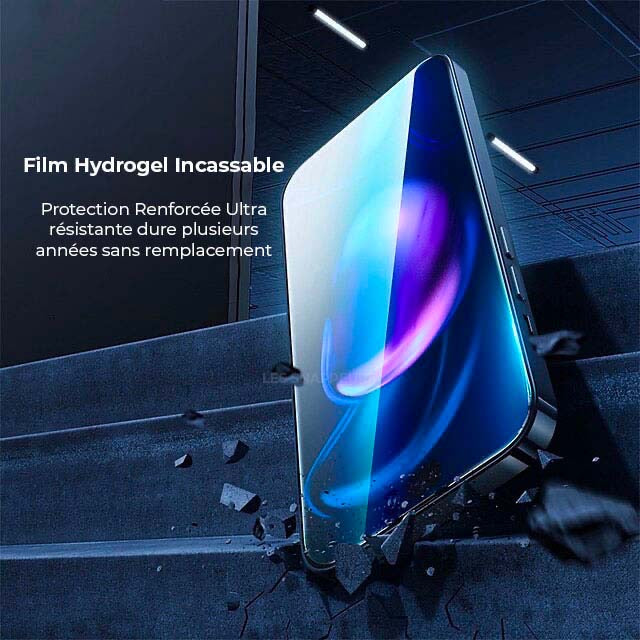 2 x Film Hydrogel Vitre Protection écran Iphone 15 Pro (6.1)