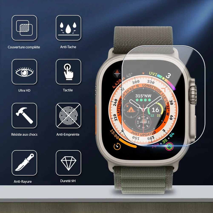 Lot de 3 protections pour écran montre 3MK Garmin Fenix 6 Pro Lot de 3 protections pour écran montre 3MK Garmin Fenix 6 Pro