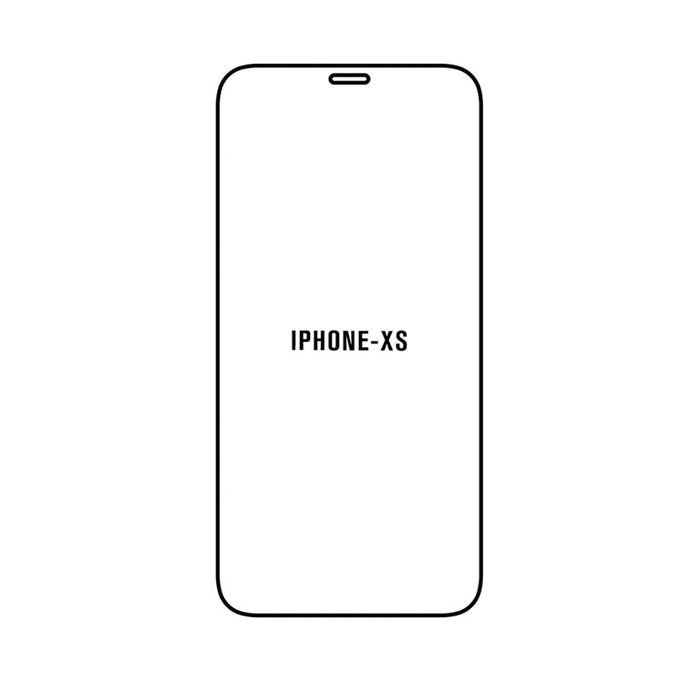 Protection d'écran Verre Trempé iPhone X / XS Full Size - Blanc
