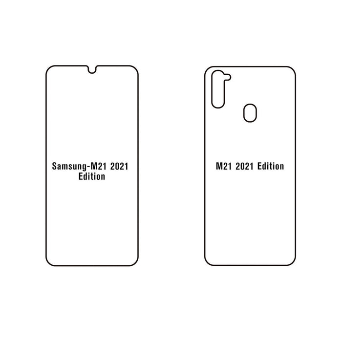 Galaxy M21 2021 | Meilleure Protection Pour écran (Avant/Arrière)