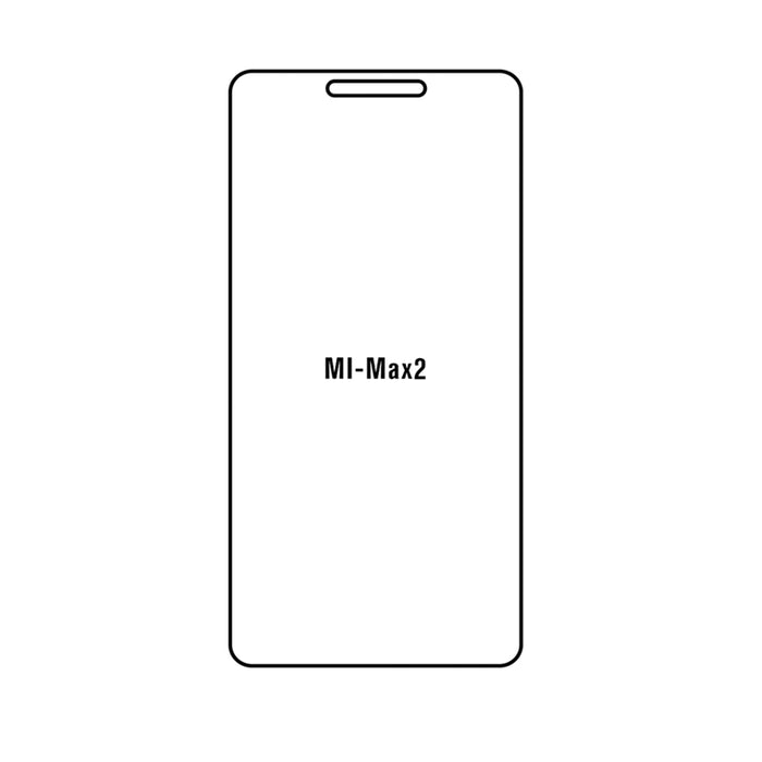 Film Hydrogel Incassable AutoRégénérant LesSnappeurs Xiaomi Mi Max 2 Avant Protection Écran
