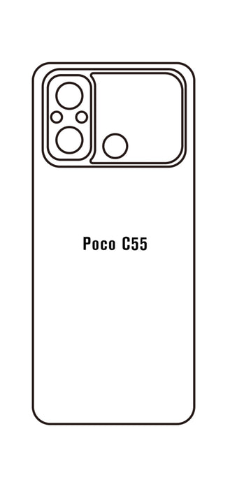 Mi Poco C55 | Meilleure Protection Pour écran (Arrière)