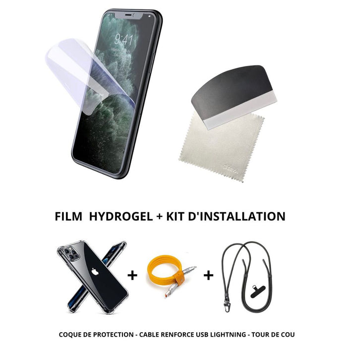 Film de protection en verre pour iPhone 11 Pro Max/XS Max