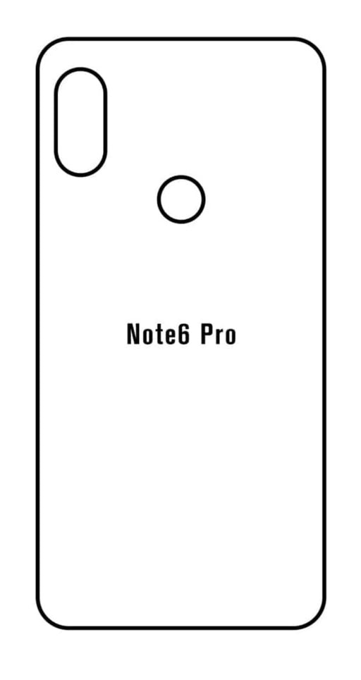 Redmi Note 6 Pro | Meilleure Protection Pour écran Arrière