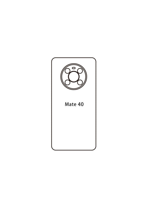 Huawei Mate 40 | Meilleure Protection Pour écran Incurvé (Arrière)