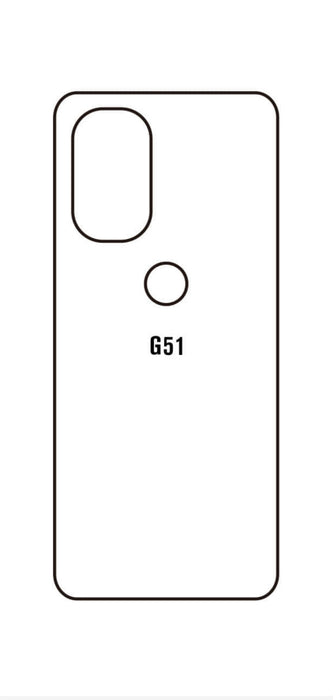 Motorola G51 5G | Meilleure Protection Pour écran (Arrière)