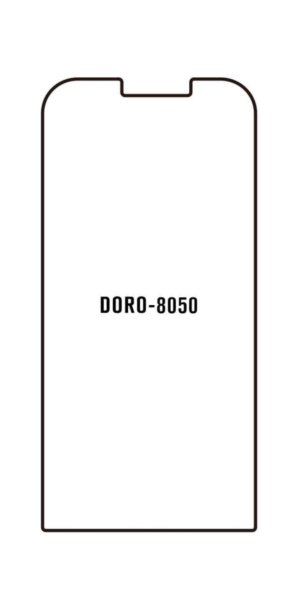 Displayschutzfolie Aus Gehärtetem Glas Für Doro 8050 – Kratzfester Schutz