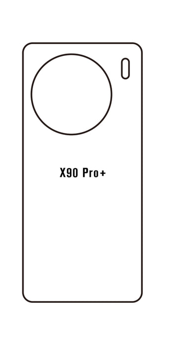 Vivo x90 Pro Plus | Meilleure Protection Incurvé (Arrière)