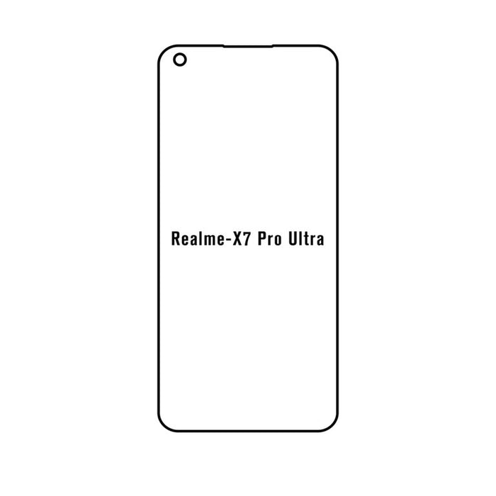 RealMe X7 Pro Ultra | Meilleure Protection Pour écran Incurvé (Avant)