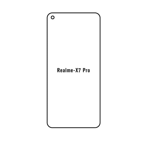 RealMe X7 Pro | Meilleure Protection Pour écran Incurvé (Avant)