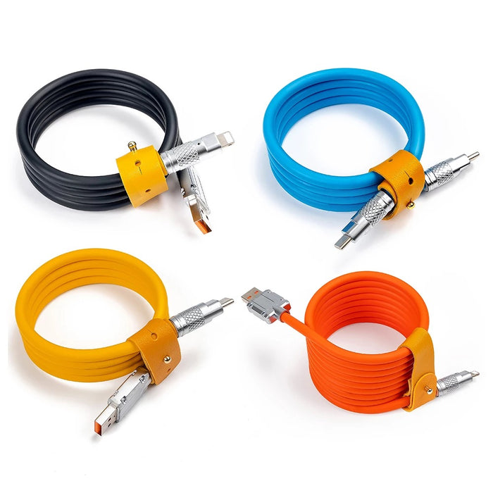 Verstärktes Ladekabel | Für USB TypeC und Lightning