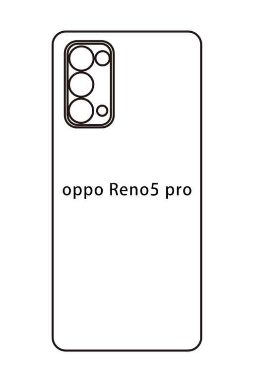 Oppo Reno 5 Pro | Meilleure Protection Pour écran Incurvé (Arrière)