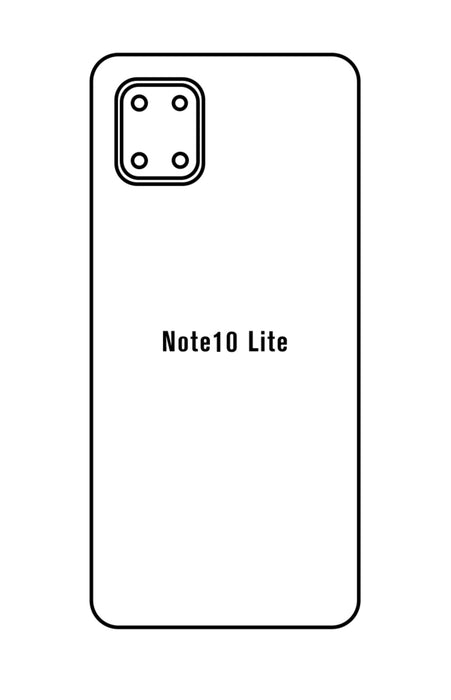 Galaxy Note 10 Lite | Meilleure Protection Pour écran (Arrière)