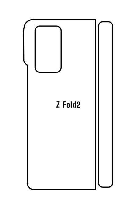 Galaxy Z Fold2 5G | Meilleure Protection Pour écran (Arrière)