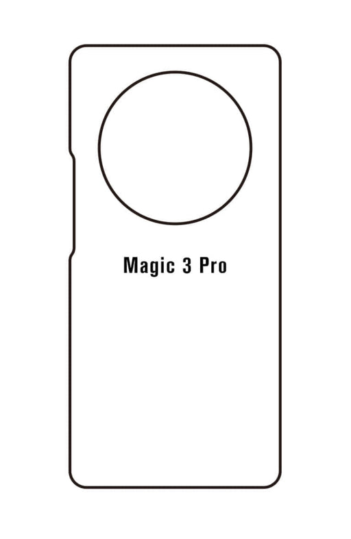 Honor Magic 3 Pro | Meilleure Protection Pour écran Incurvé (Arrière)