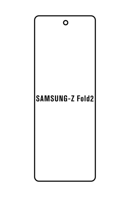 Galaxy Z Fold2 5G | Meilleure Protection Pour écran (Avant)
