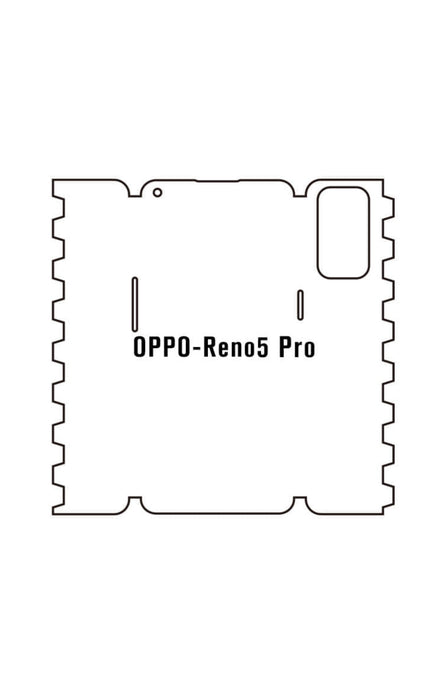 Oppo Reno 5 Pro | Meilleure Protection Pour écran Incurvé (Avant/Arrière/côtés)